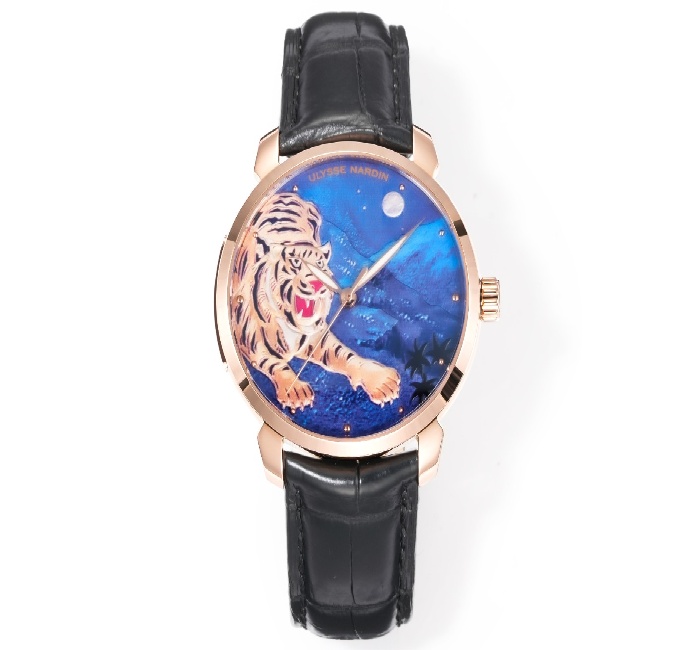 雅典 Ulysse Nardin 🎮AP8 鎏金系列-瑞虎送喜